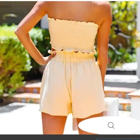 Vici yellow two piece set - Picture 2 of 7